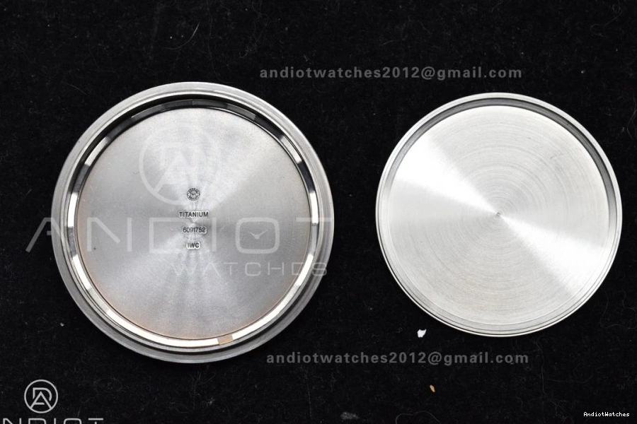 on Dial ZF IW501005 Leather Minimalist Strap Best Real Brown Big A 519 Bronze Black Edition 1:1 Pilot 0407